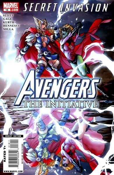 USA AVENGERS THE INITIATIVE # 18 | 75960606084901811 | DAN SLOTT - CHRISTOS CAGE - STEFANO CASELLI | Universal Cómics