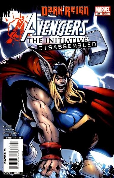 USA AVENGERS THE INITIATIVE # 21 | 75960606084902111 | CHRISTOS CAGE - HUMBERTO RAMOS