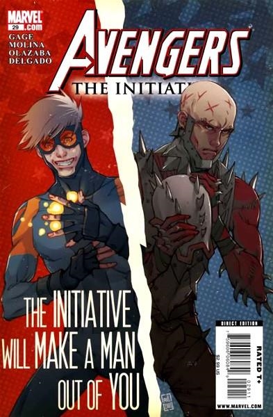 USA AVENGERS THE INITIATIVE # 29 | 75960606084902911 | CHRISTOS CAGE - JORGE MOLINA