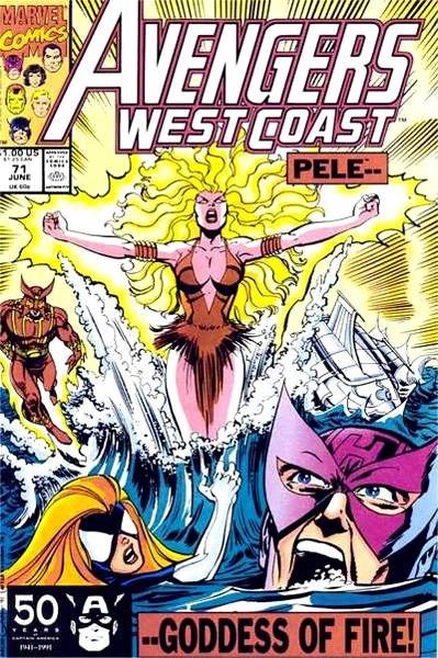 USA AVENGERS WEST COAST # 71 | 118091 | ROY THOMAS - TOM MORGAN