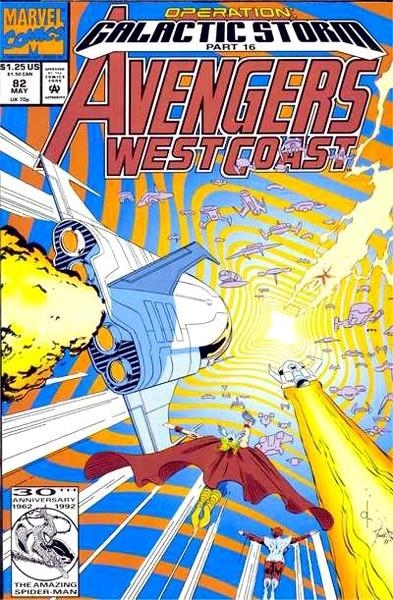 USA AVENGERS WEST COAST # 82 | 118095 | ROY THOMAS - DAVE ROSS