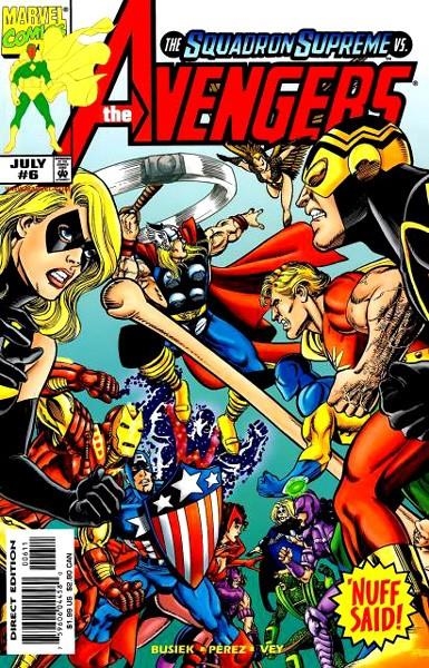 USA AVENGERS VOLUME III # 06 | 75960604458000611 | KURT BUSIEK - GEORGE PEREZ - AL VEY | Universal Cómics