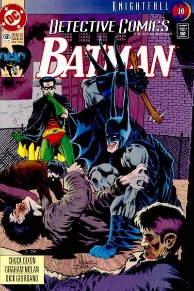 USA BATMAN DETECTIVE COMICS # 665 | 118704 | CHUCK DIXON - GRAHAM NOLAN - DICK GIORDANO | Universal Cómics