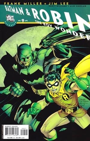 USA ALL STAR BATMAN AND ROBIN THE BOY WONDER # 09 | 76194124658100911 | FRANK MILLER - JIM LEE | Universal Cómics