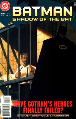 USA BATMAN SHADOW OF THE BAT # 65 | 76194120009506511 | ALAN GRANT - NORMAN BREYFOGLE - JOE RUBINSTEIN | Universal Cómics