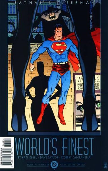 USA BATMAN AND SUPERMAN WORLDS FINEST # 05 | 76194121369900511 | KARL KESEL - DAVE TAYLOR - ROBERT CAMPANELLA | Universal Cómics