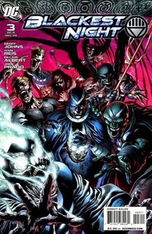 USA BLACKEST NIGHT # 03 | 76194128446000311 | GEOFF JOHNS - IVAN REIS - OCLAIR ALBERT | Universal Cómics
