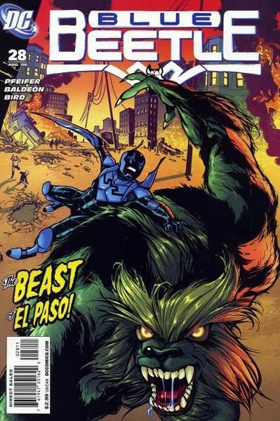 USA BLUE BEETLE VOLUME 7 # 28 | 76194125162202811 | WILL PFEIFFER - DAVID BALDEON