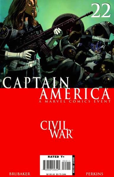 USA CAPTAIN AMERICA VOLUME 5 # 22 | 75960605652102211 | ED BRUBAKER - MIKE D. PERKINS