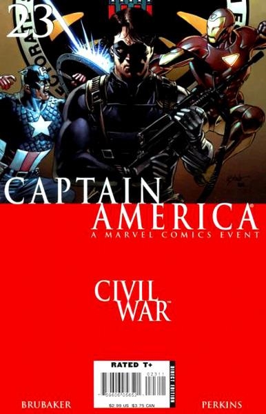 USA CAPTAIN AMERICA VOLUME 5 # 23 | 75960605652102311 | ED BRUBAKER - MIKE D. PERKINS