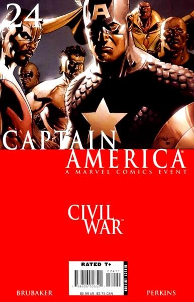 USA CAPTAIN AMERICA VOLUME 5 # 24 | 75960605652102411 | ED BRUBAKER - MIKE D. PERKINS