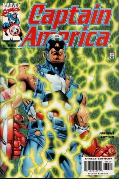 USA CAPTAIN AMERICA VOLUME 3 # 38 | 75960604455903811 | DAN JURGENS - BOB LAYTON | Universal Cómics