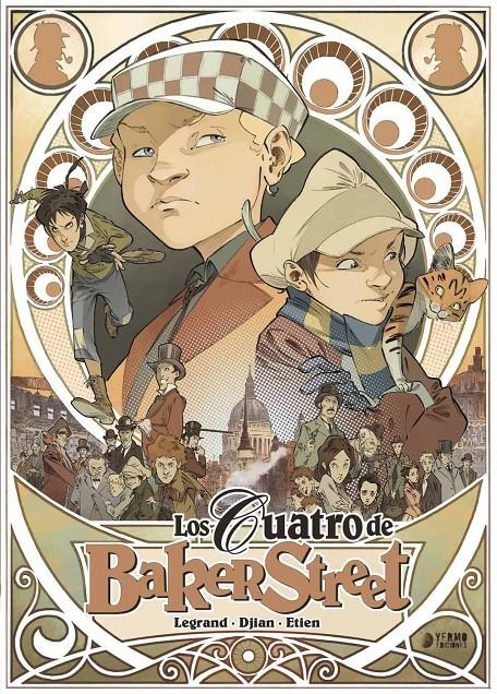 LOS CUATRO DE BAKER STREET INTEGRAL # 01 | 9788416428106 | OLIVIER LEGRAN - JEAN-BLAISE DJIAN -  DAVID ETIEN | Universal Cómics