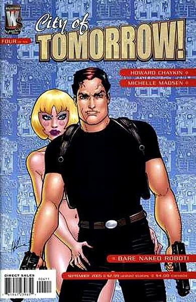 USA CITY OF TOMORROW # 04 | 76194123965100411 | HOWARD CHAYKIN - MICHELLE MADSEN