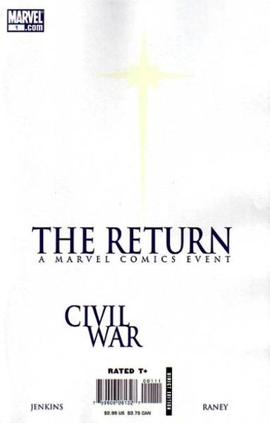 USA CIVIL WAR, THE RETURN | 75960606132700111 | PAUL JENKINS - TOM RANEY