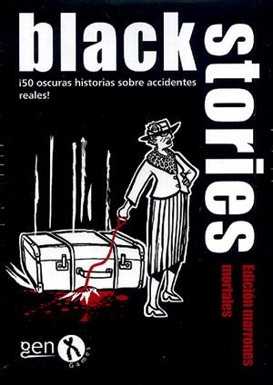 BLACK STORIES MARRONES MORTALES JUEGO DE CARTAS | 8437010181795 | HOLGER BOSCH - NICOLA BERGER | Universal Cómics