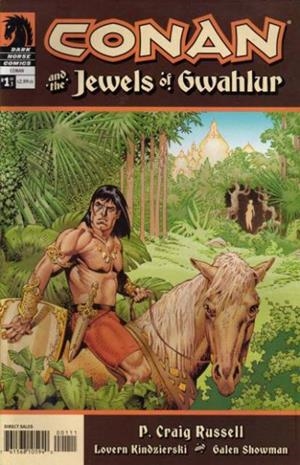 USA CONAN AND THE JEWELS OF GWAHLUR # 01 | 76156810594000111 | P CRAIG RUSSELL - LOVERN KINDZIERSKI - GALEN SHOWMAN | Universal Cómics