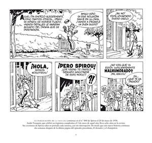 SPIROU DE ANDRÉ FRANQUIN, LA MÁSCARA 1954 | 9788415850779 | ANDRÉ FRANQUIN - HUGUES DAYEZ | Universal Cómics