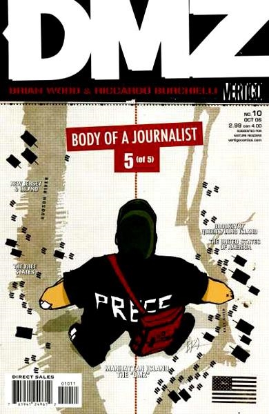 USA DMZ  # 10 | 76194124961201011 | BRIAN WOOD - RICARDO BURCHIELLI
