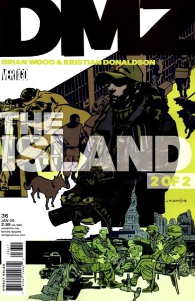 USA DMZ  # 36 | 76194124961203611 | BRIAN WOOD - KRISTIAN DONALDSON | Universal Cómics