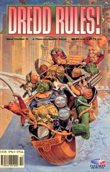 USA DREDD RULES # 02 | 977096409100010 | ALAN GRANT - JOHN WAGNER - LIAM SHARP | Universal Cómics