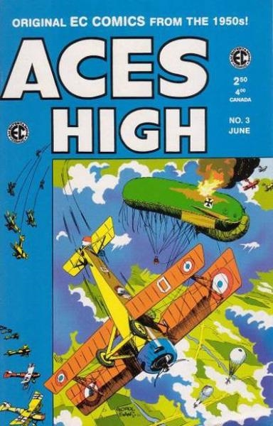 USA EC COMICS REPRINTS, ACES HIGH # 03 | 121298 | GEORGE EVANS - BERNARD KRIGSTEIN - WALLY WOOD - JACK DAVIS | Universal Cómics