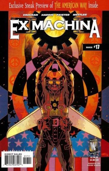 USA EX MACHINA # 17 | 76194123792301711 | BRIAN K. VAUGHAN - TONY HARRIS