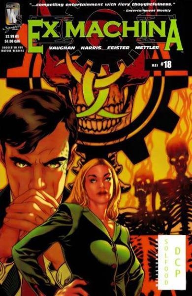 USA EX MACHINA # 18 | 76194123792301811 | BRIAN K. VAUGHAN - TONY HARRIS