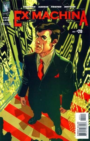 USA EX MACHINA # 20 | 76194123792302011 | BRIAN K. VAUGHAN - TONY HARRIS