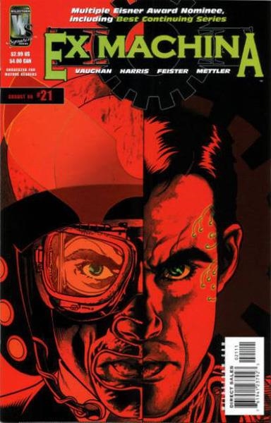 USA EX MACHINA # 21 | 76194123792302111 | BRIAN K. VAUGHAN - TONY HARRIS