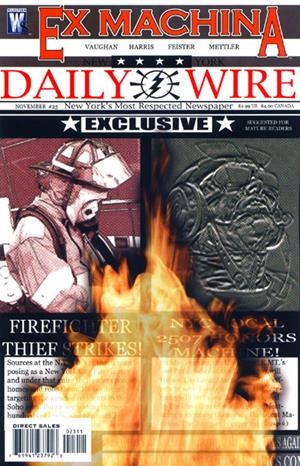 USA EX MACHINA # 23 | 76194123792302311 | BRIAN K. VAUGHAN - TONY HARRIS | Universal Cómics