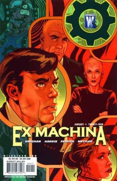 USA EX MACHINA # 24 | 76194123792302411 | BRIAN K. VAUGHAN - TONY HARRIS