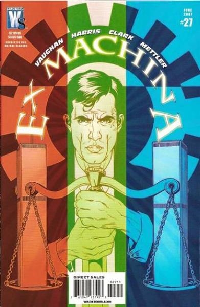 USA EX MACHINA # 27 | 76194123792302711 | BRIAN K. VAUGHAN - TONY HARRIS