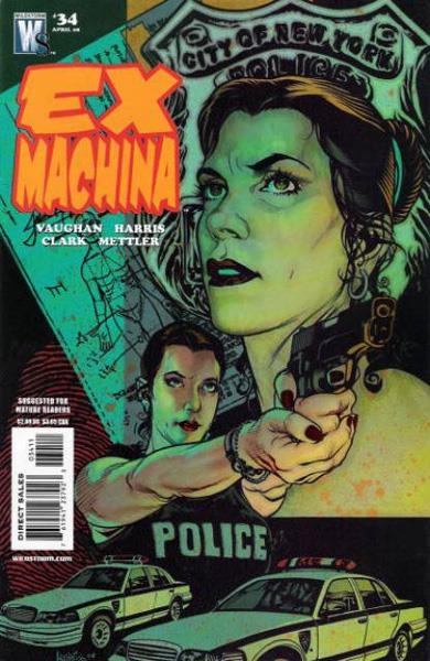 USA EX MACHINA # 34 | 76194123792303411 | BRIAN K. VAUGHAN - TONY HARRIS
