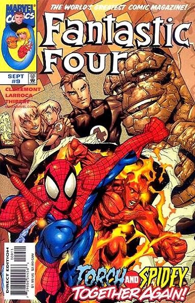 USA FANTASTIC FOUR VOLUME 3 # 009 | 75960604456600911 | CHRIS CLAREMONT - SALVADOR LARROCA - ART THIBERT | Universal Cómics