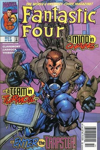 USA FANTASTIC FOUR VOLUME 3 # 010 | 75960604456601011 | CHRIS CLAREMONT - SALVADOR LARROCA - ART THIBERT