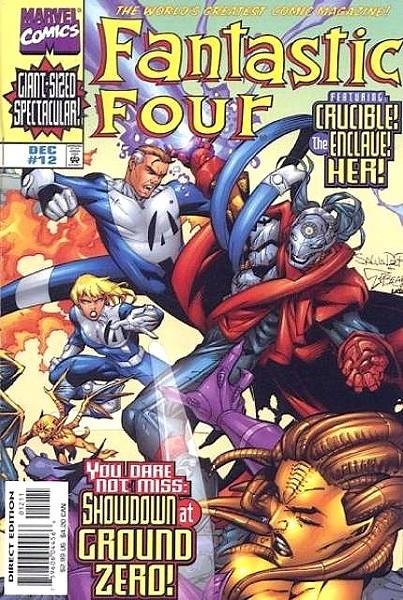 USA FANTASTIC FOUR VOLUME 3 # 012 | 75960604456601211 | CHRIS CLAREMONT - SALVADOR LARROCA - ANTHONNY WILLIAMS - ART THIBERT | Universal Cómics