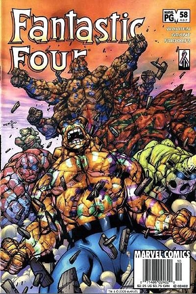 USA FANTASTIC FOUR VOLUME 3 # 058 | 75960604456605811 | ADAM WARREN - KERON GRANT - DEREK FRIDOLFS