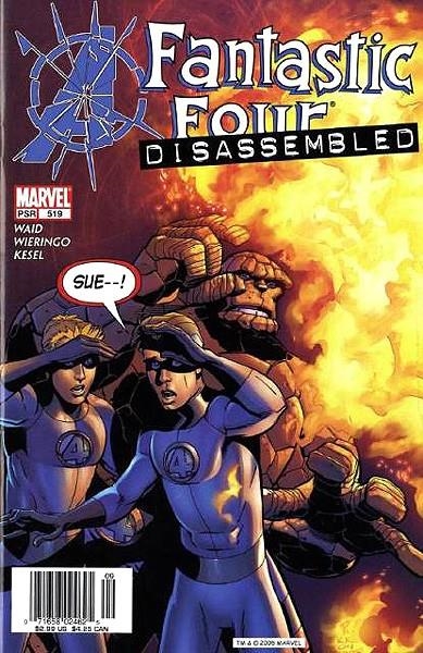 USA FANTASTIC FOUR VOLUME 1 # 519 | 75960604456652011 | MARK WAID - MIKE WIERINGO - KARL KESEL
