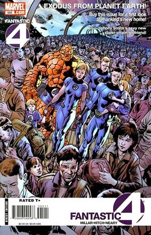 USA FANTASTIC FOUR VOLUME 1 # 555 | 75960604456655511 | MARK MILLAR - BRIAN HITCH - PAUL NEARY