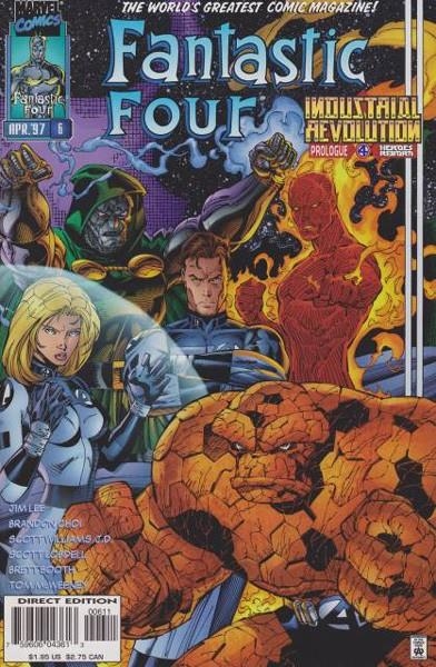 USA FANTASTIC FOUR VOLUME 2 # 06 | 75960604361300611 | JIM LEE - BRANDON CHOI - SCOTT WILLIAMS - BRET BOOTH - SCOTT LOBDELL | Universal Cómics