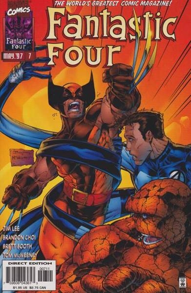 USA FANTASTIC FOUR VOLUME 2 # 07 | 75960604361300711 | JIM LEE - BRANDON CHOI - SCOTT WILLIAMS - BRET BOOTH