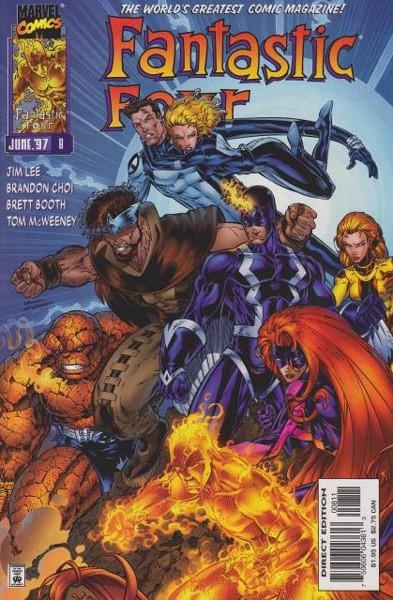 USA FANTASTIC FOUR VOLUME 2 # 08 | 75960604361300811 | JIM LEE - BRANDON CHOI - BRET BOOTH