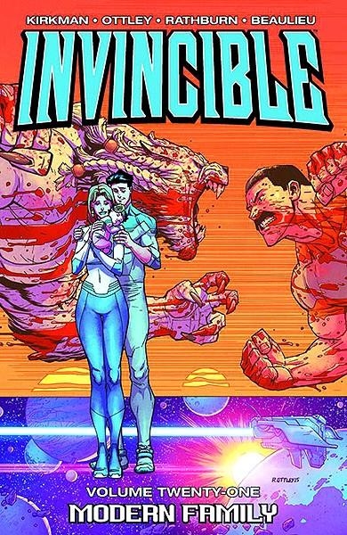 USA INVINCIBLE VOL 21 MODERN FAMILY TP | 978163215318051699 | ROBERT KIRKMAN - RYAN OTTLEY - OTHERS