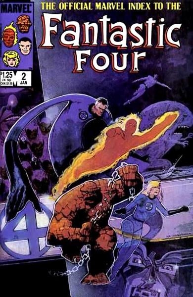 USA FANTASTIC FOUR THE OFFICIAL MARVEL INDEX TO # 02 | 122089 | STAN LEE - JACK KIRBY - STEVE DITKO