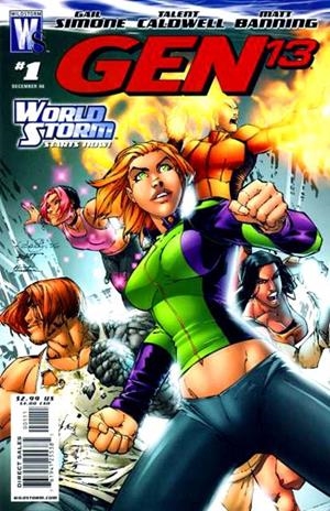 USA GEN 13 VOLUME 4 # 01 | 76194125538500111 | GAIL SIMONE - TALENT CALDWELL - MATT BANNING | Universal Cómics