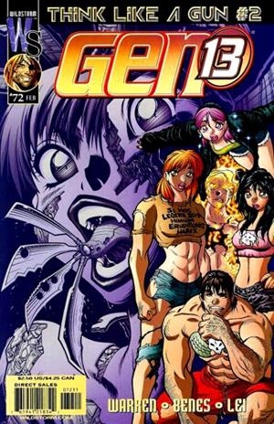 USA GEN 13 VOLUME 1 # 72 | 76194121834207211 | ADAM WARREN - ED BENES | Universal Cómics
