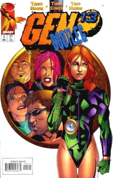 USA GEN 13 BOOTLEG # 05 | 70985304603500511 | TERRY MOORE - TOMM COKAE R- TROY HUBBS | Universal Cómics