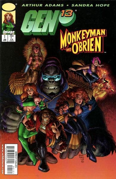 USA GEN 13 MONKEYMAN AND O´BRIEN # 01 | 70985304601100121 | ARTHUR ADAMS - SANDRA HOPE