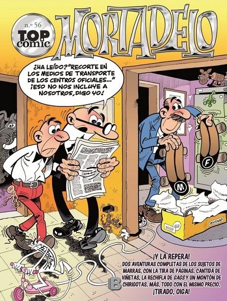 TOP COMIC MORTADELO # 56 ¡TIJERETAZO! | 9788466656702 | FRANCISCO IBAÑEZ